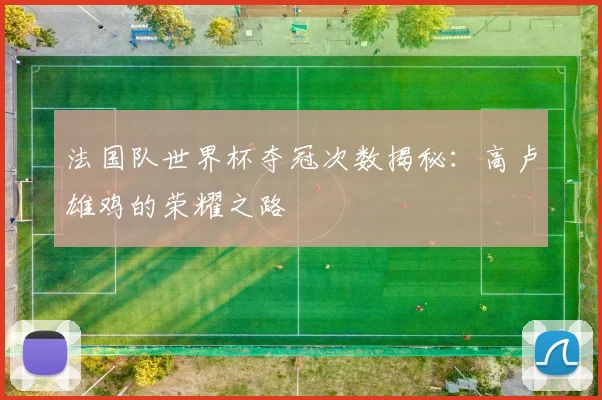 法国队世界杯夺冠次数揭秘：高卢雄鸡的荣耀之路